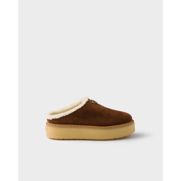 Prada Shoes - Prada Suede Leather Slides IT 41 Women